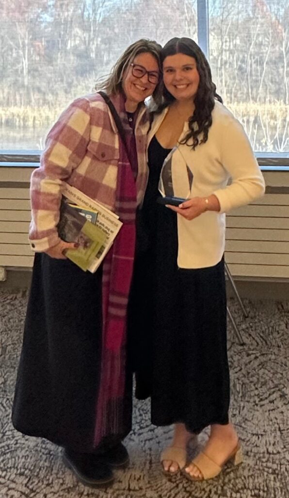 EHS Teacher Doreen Barnes and Maria Christopoulos