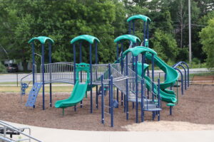 New playground structures