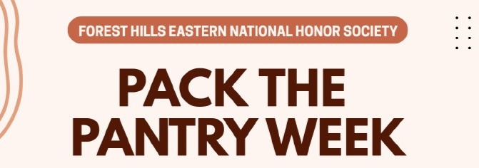 pack the pantry week